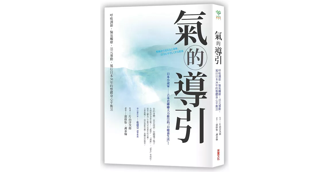 氣的導引：呼吸調節，愉氣觸療，活元運動，風行日本30年的整體身心平衡法 | 拾書所