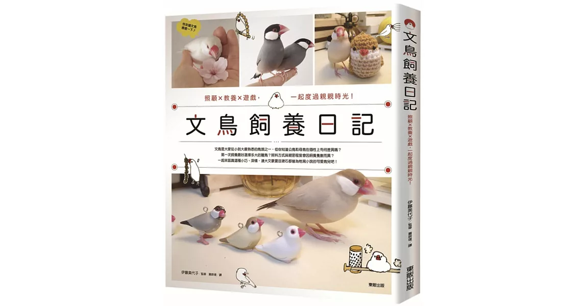 文鳥飼養日記：照顧ｘ教養ｘ遊戲，一起度過親親時光！ | 拾書所