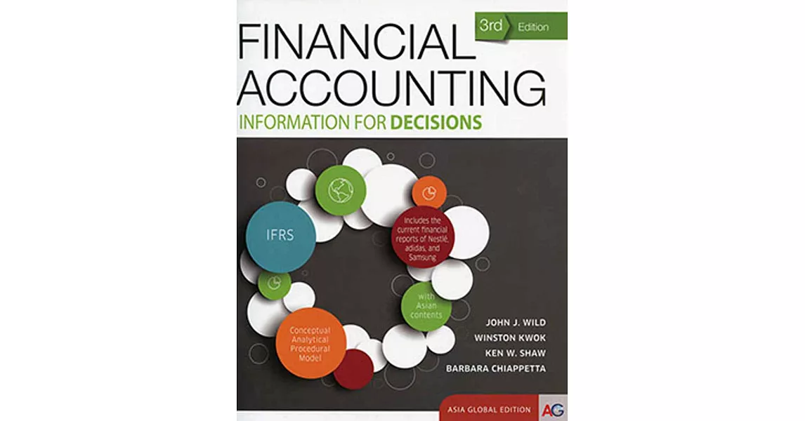 Financial Accounting: Information for Decisions IFRS (Chapter 1-14)(3版) | 拾書所