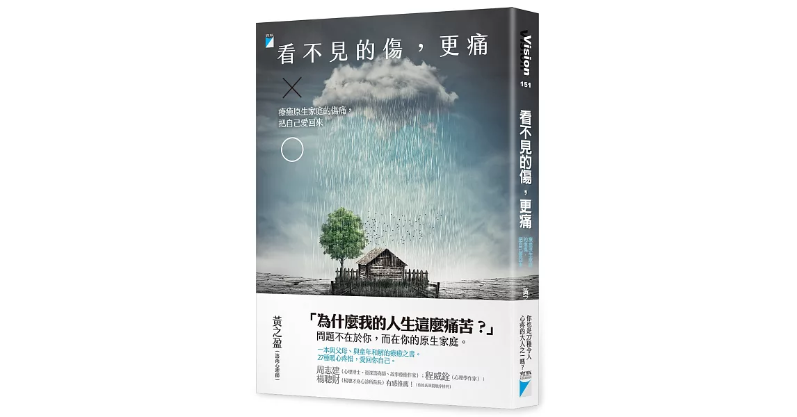 看不見的傷，更痛：療癒原生家庭的傷痛，把自己愛回來 | 拾書所