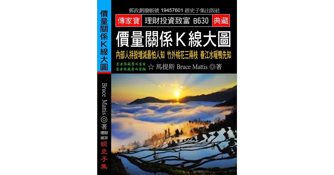 價量關係K線大圖：內部人持股增減最怕人知 竹外桃花三兩枝 春江水暖鴨先知 | 拾書所