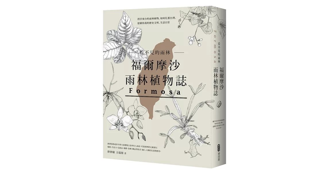 看不見的雨林─福爾摩沙雨林植物誌：漂洋來台的雨林植物，如何扎根台灣，建構你我的歷史文明、生活日常 | 拾書所