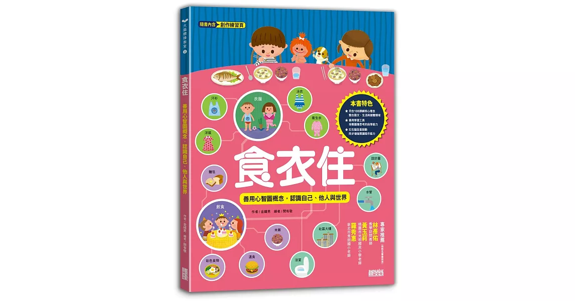 食衣住：善用心智圖概念，認識自己、他人與世界 | 拾書所