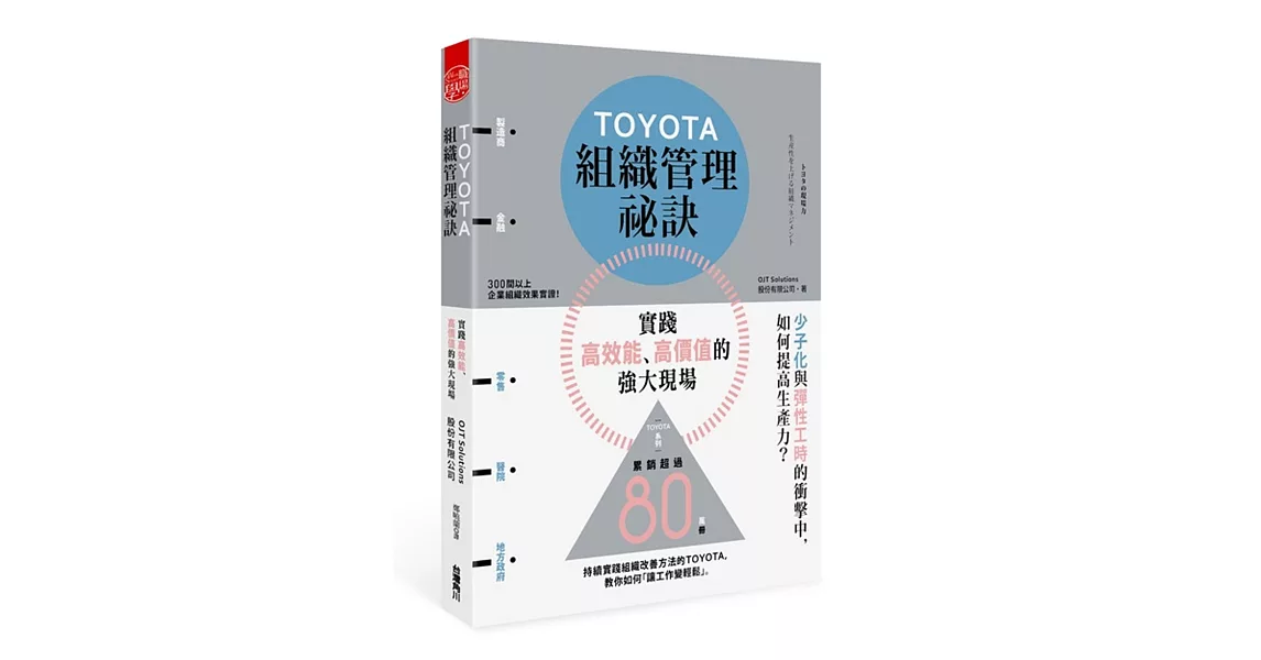 TOYOTA組織管理祕訣 實踐高效能、高價值的強大現場 | 拾書所