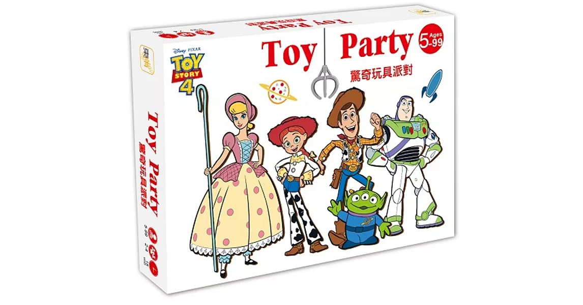 迪士尼 DISNEY-益智卡牌：驚奇玩具派對-(玩具總動員系列) | 拾書所