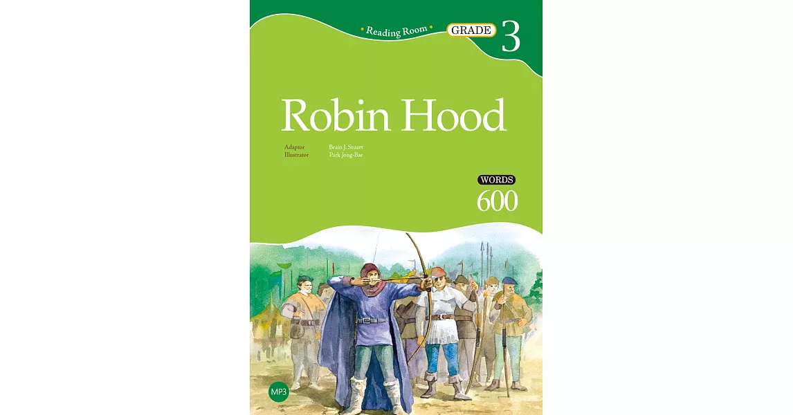 Robin Hood【Grade 3】(2nd Ed.)（25K經典文學改寫讀本+1MP3） | 拾書所