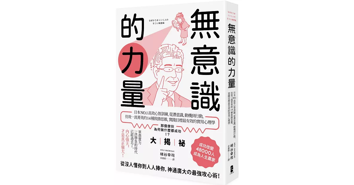 無意識的力量：日本NO.1高效心智訓練，從潛意識、動機到行動，仿效一流菁英的14種致勝思維，實踐目標最有效的實用心理學 | 拾書所