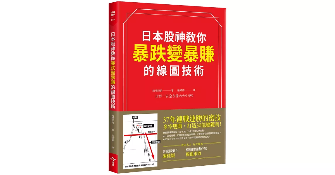 日本股神教你暴跌變暴賺的線圖技術 | 拾書所