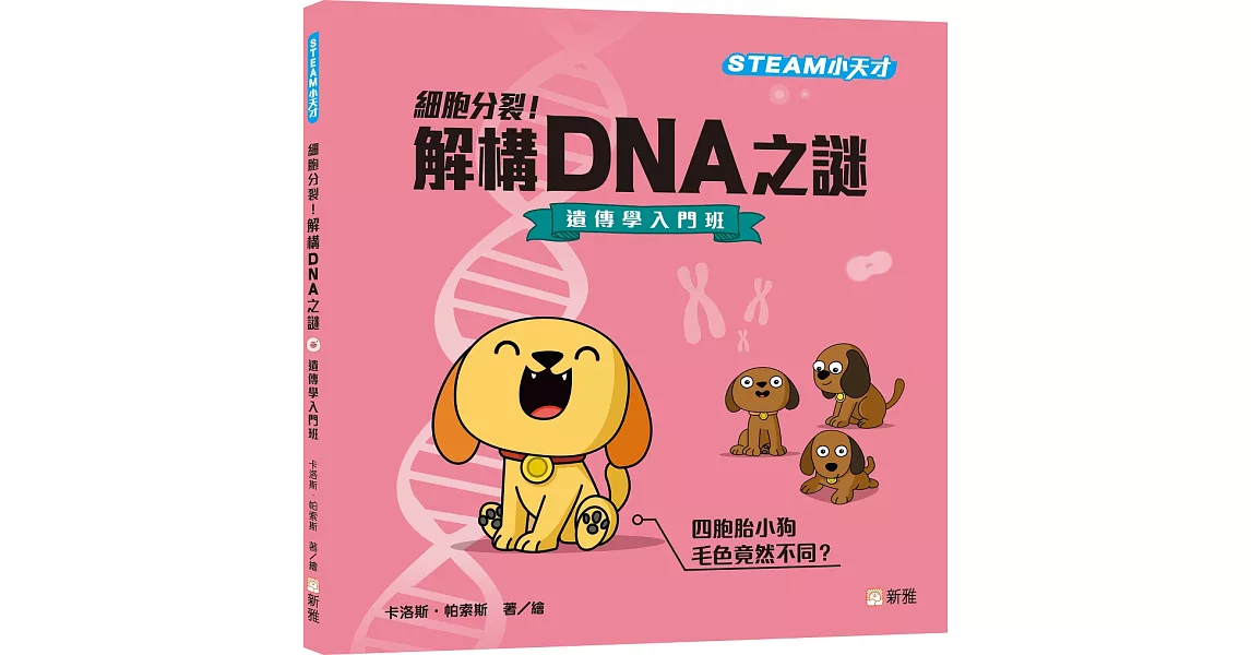 細胞分裂！解構DNA之謎：遺傳學入門班【STEAM小天才】 | 拾書所