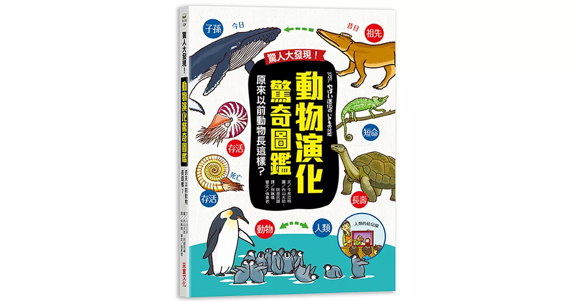 驚人大發現！動物演化驚奇圖鑑：原來以前動物長這樣？ | 拾書所