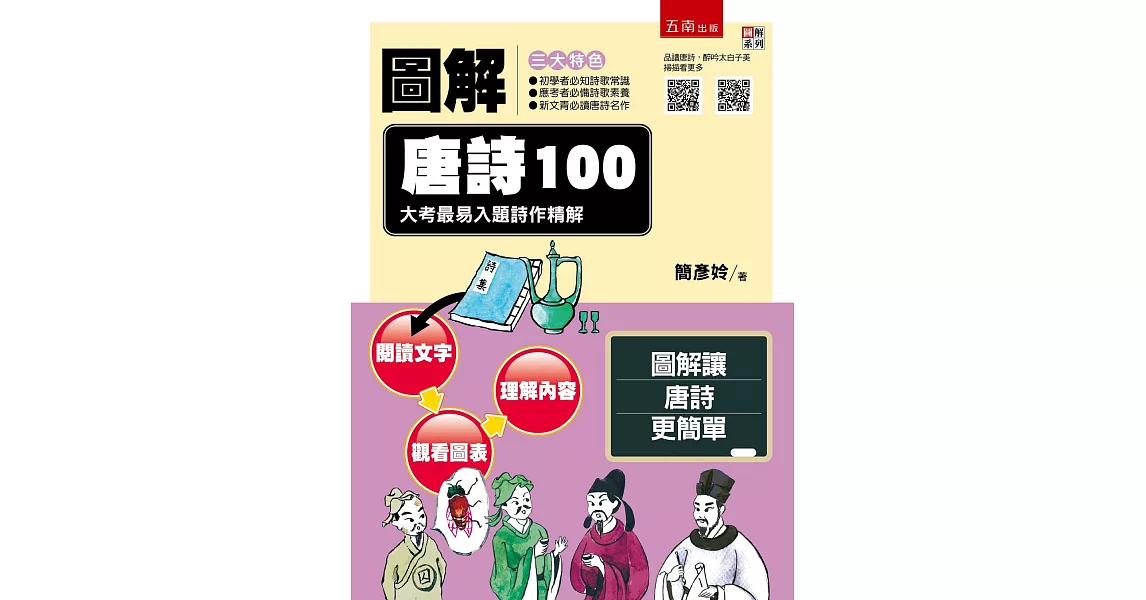 圖解唐詩100：大考最易入題詩作精解 | 拾書所