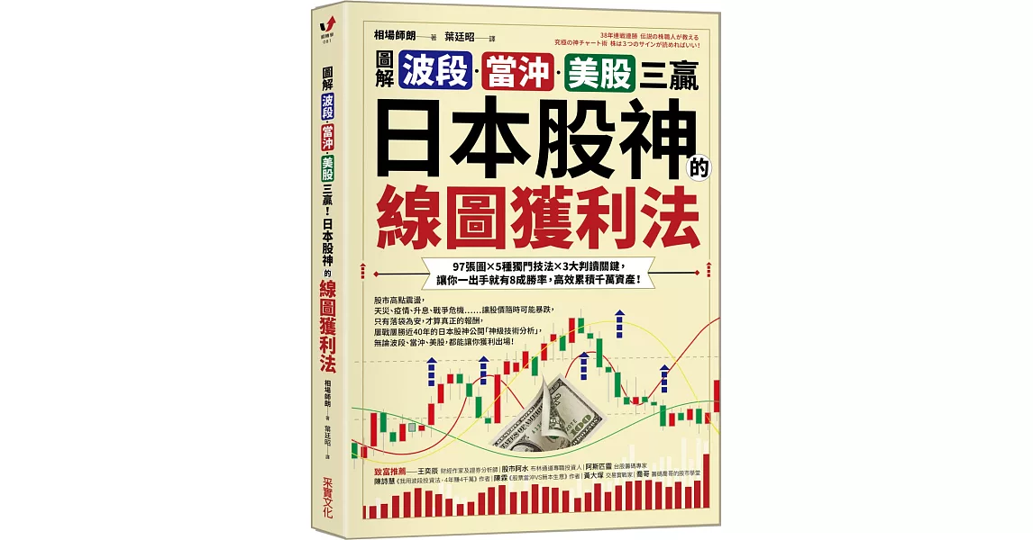 【圖解】波段、當沖、美股三贏！日本股神的線圖獲利法：97張圖╳5種獨門技法╳3大判讀關鍵，讓你一出手就有8成勝率，高效累積千萬資產！ | 拾書所