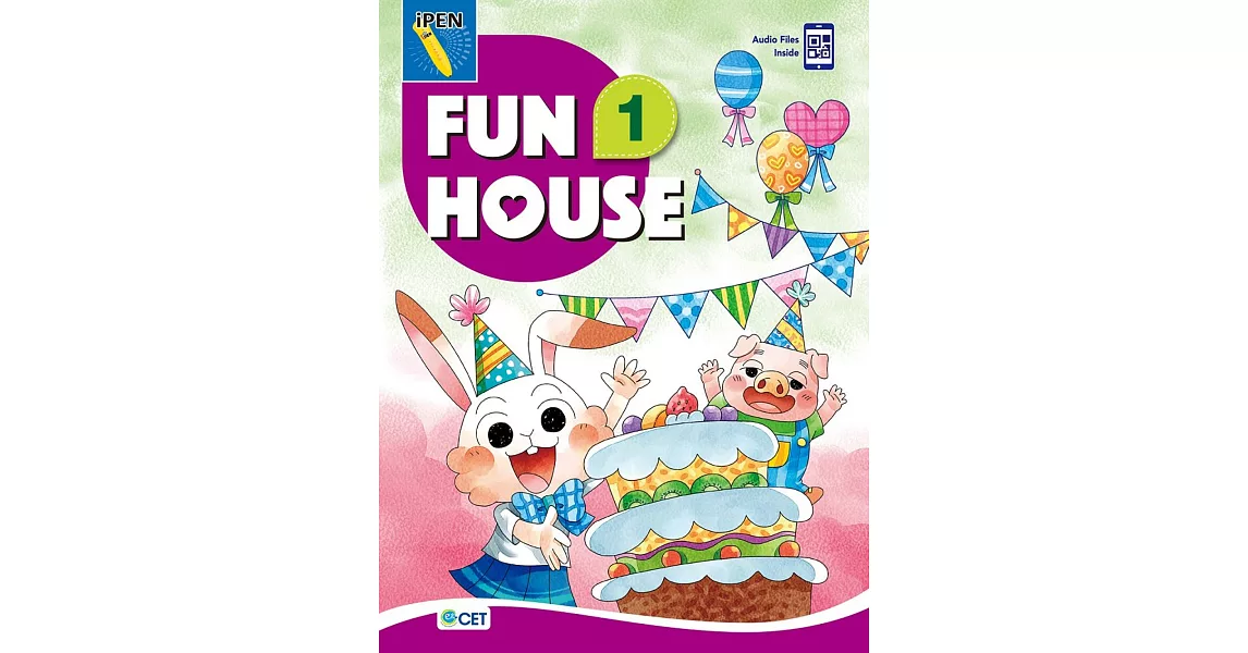 Fun House 1 Student Book (附全書音檔 QR code) | 拾書所