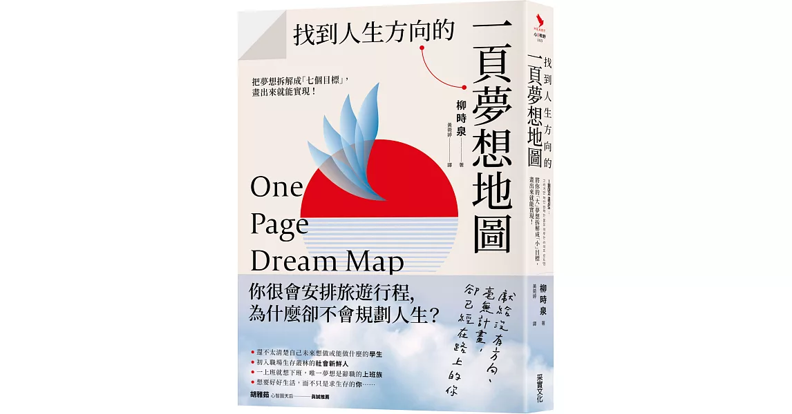 找到人生方向的一頁夢想地圖：把夢想拆解成「七個目標」，畫出來就能實現！ | 拾書所