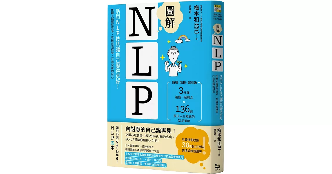 圖解NLP：活用NLP技法讓自己變得更好！扭轉大腦慣性思考，突破自我框架，打造全新的自己 | 拾書所