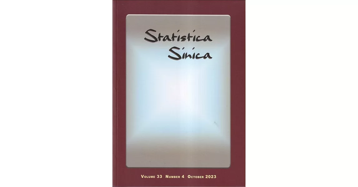 Statistica Sinica 中華民國統計學誌Vol.33,NO.4 | 拾書所