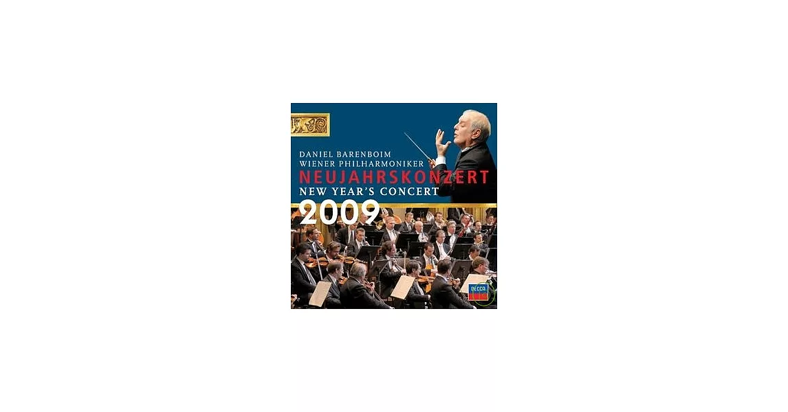 New Year’s Concert 2009 / Wiener Philharmoniker & Daniel Barenboim - 2CDs