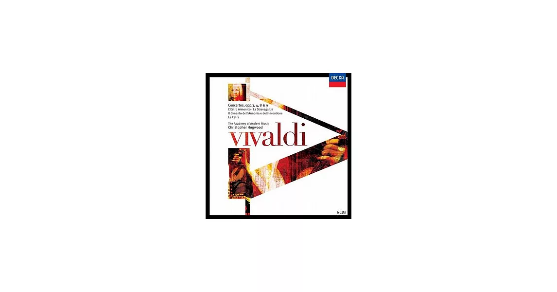 Vivaldi: Concertos Opp. 3, 4, 8 & 9 / Hogwood Conducts the Academy of Ancient Music