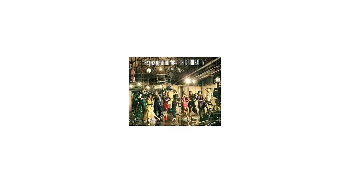 少女時代 / Re:package Album ＂GIRLS’ GENERATION＂ ~The Boys~ (日本進口期間限定版, CD+DVD)