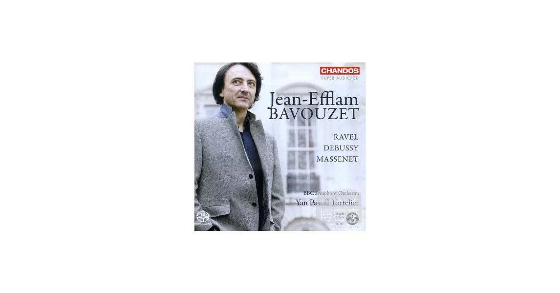 博客來-Ravel, Debussy & Massenet: Piano and Orchestral Works / Jean-Efflam ...