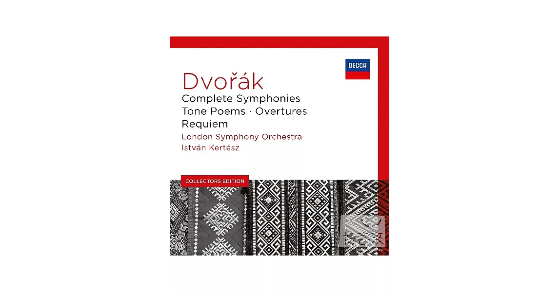 德弗乍克：交響曲 / 克爾提斯 指揮 倫敦交響樂團 (9CD)