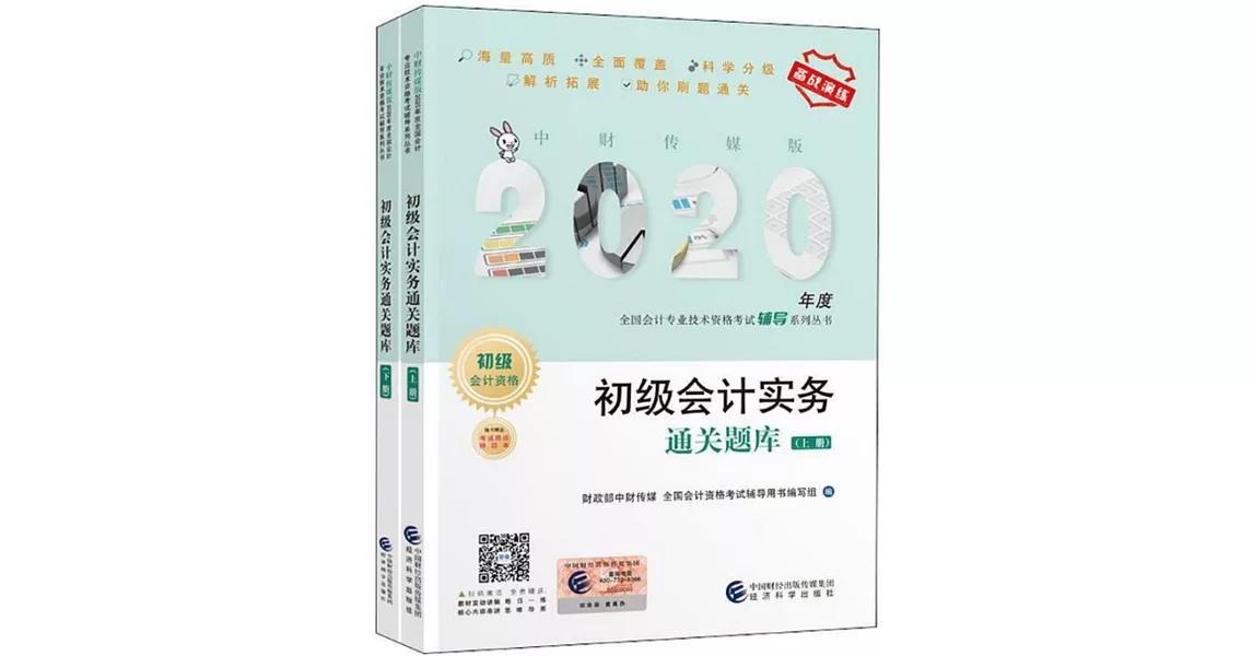 2020年度全國會計專業技術資格考試輔導系列叢書：初級會計實務通關題庫（上下冊） | 拾書所