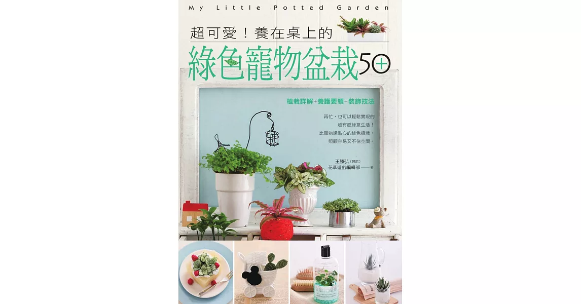 超可愛！養在桌上的綠色寵物盆栽50+ (電子書) | 拾書所