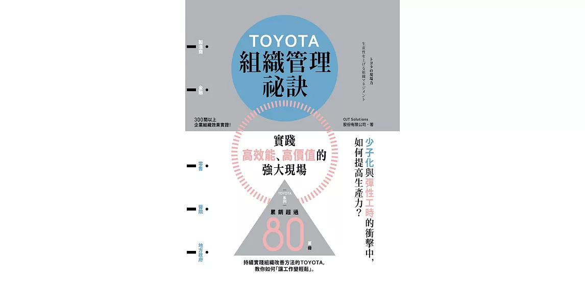 TOYOTA組織管理祕訣 (電子書) | 拾書所