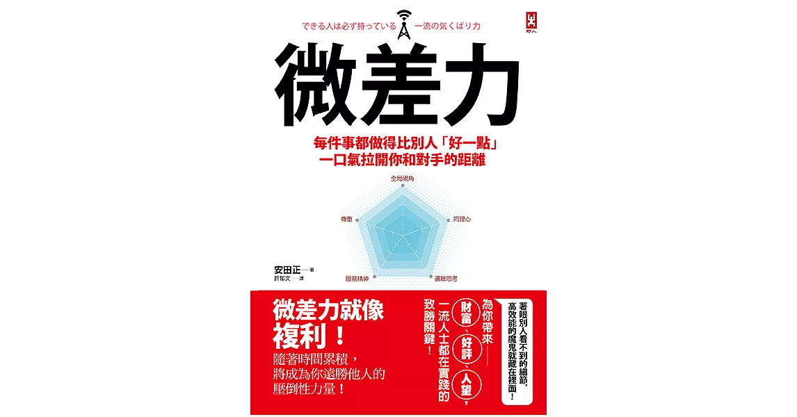 微差力：每件事都做得比別人「好一點」，一口氣拉開你和對手的距離 (電子書) | 拾書所