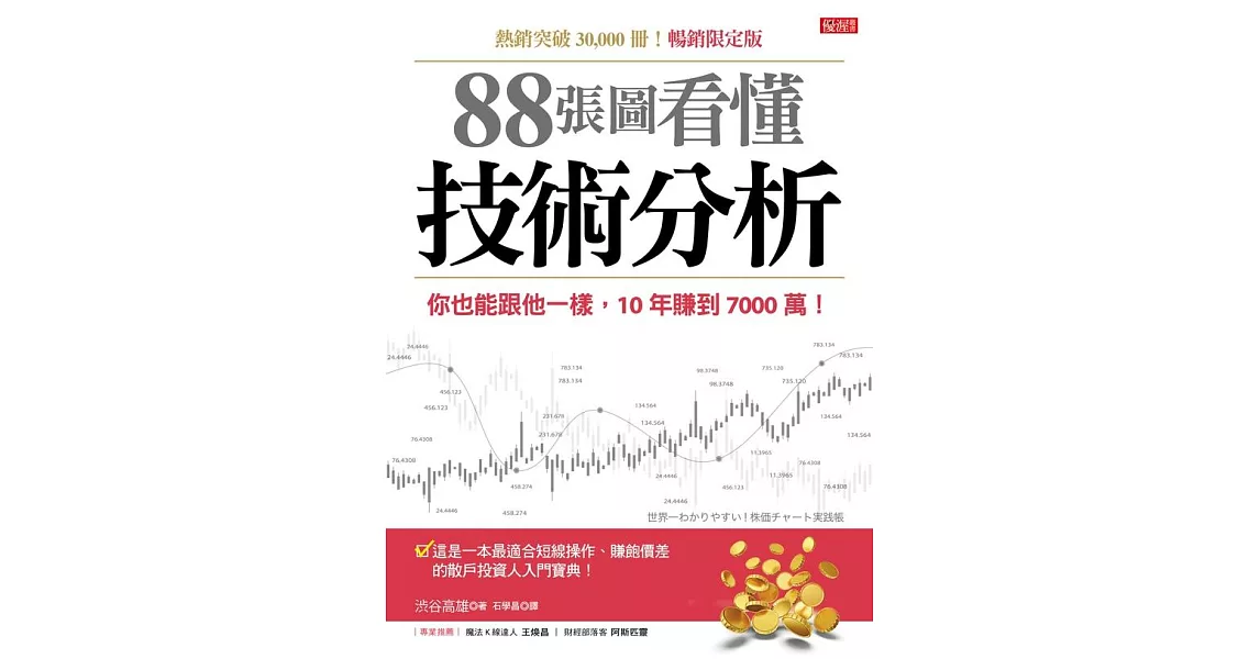 88張圖看懂技術分析： 你也能跟他一樣，10年賺到7000萬！（暢銷限定版） (電子書) | 拾書所