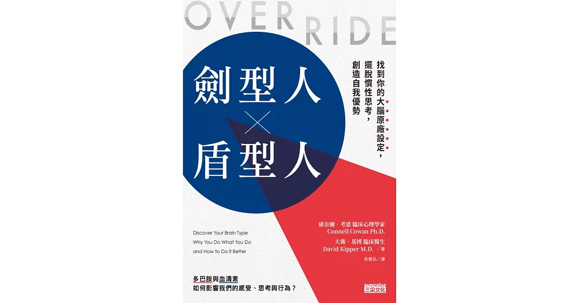 劍型人 x 盾型人：找到你的大腦原廠設定，擺脫慣性思考，創造自我優勢 (電子書) | 拾書所