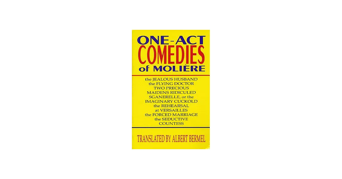 One-Act Comedies of Moliere: Seven Plays | 拾書所