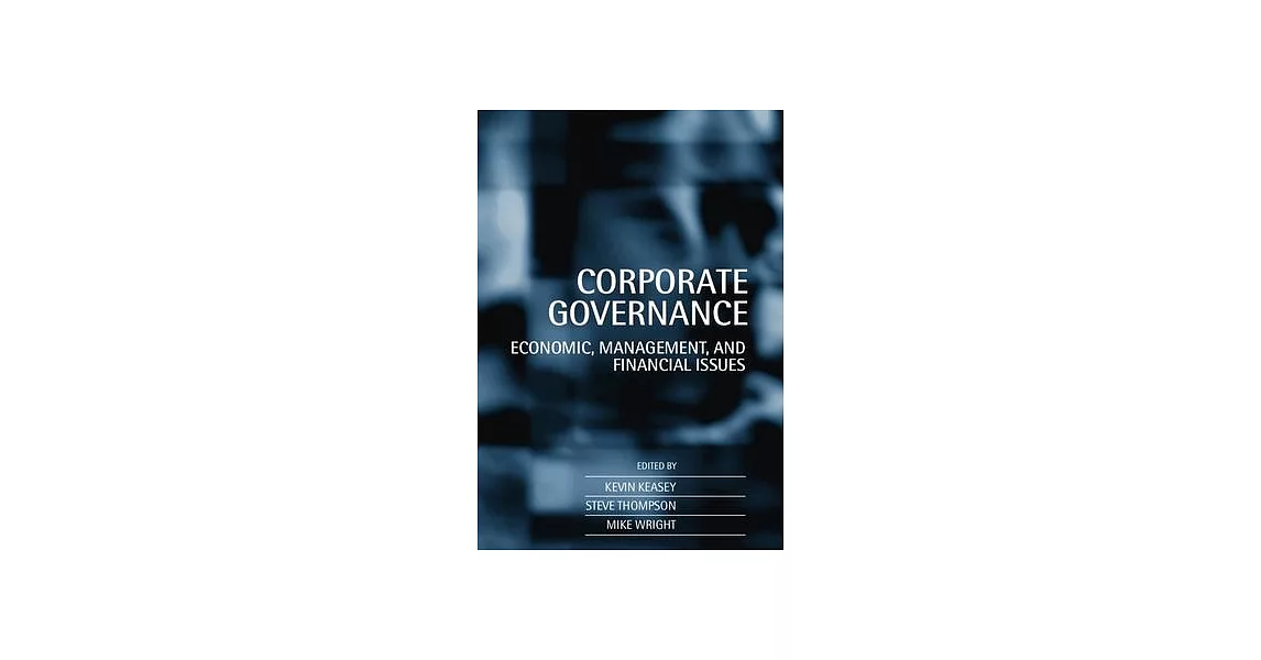 博客來 Corporate Governance Economic And Financial Issues