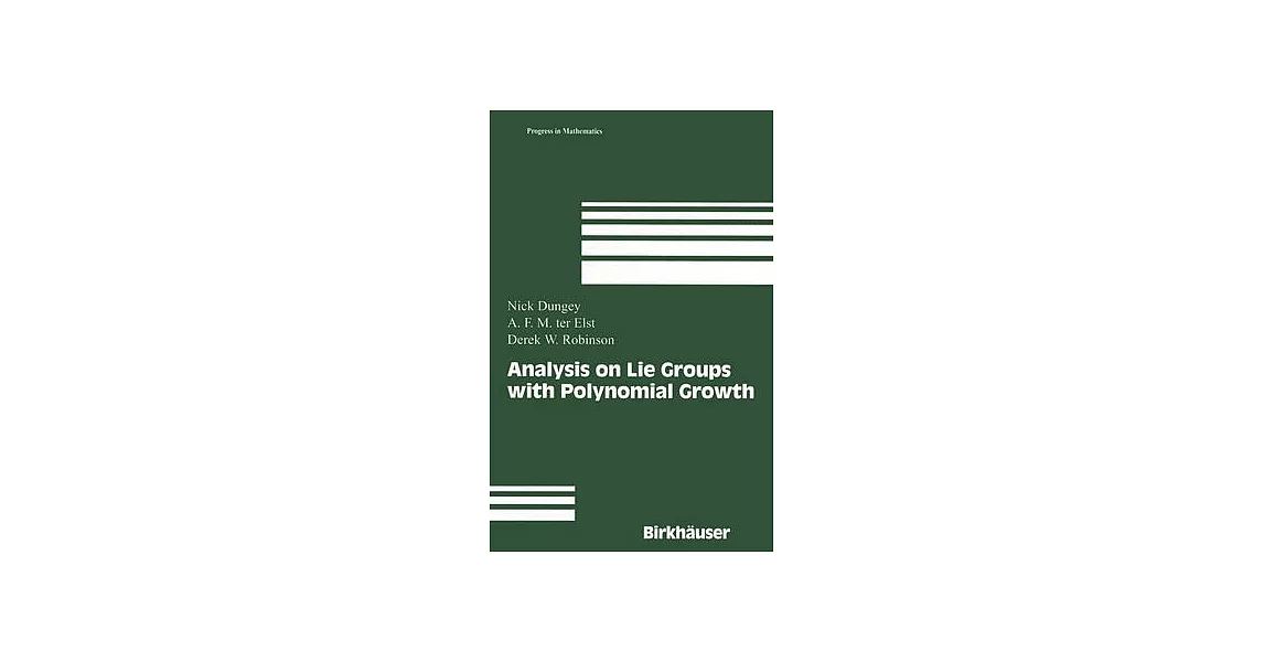 Analysis on Lie Groups With Polynomial Growth | 拾書所