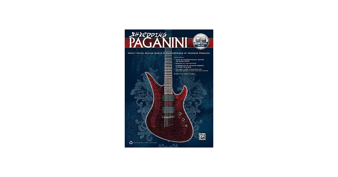 Shredding Paganini: Heavy Metal Guitar Meets Paganini Masterpieces | 拾書所