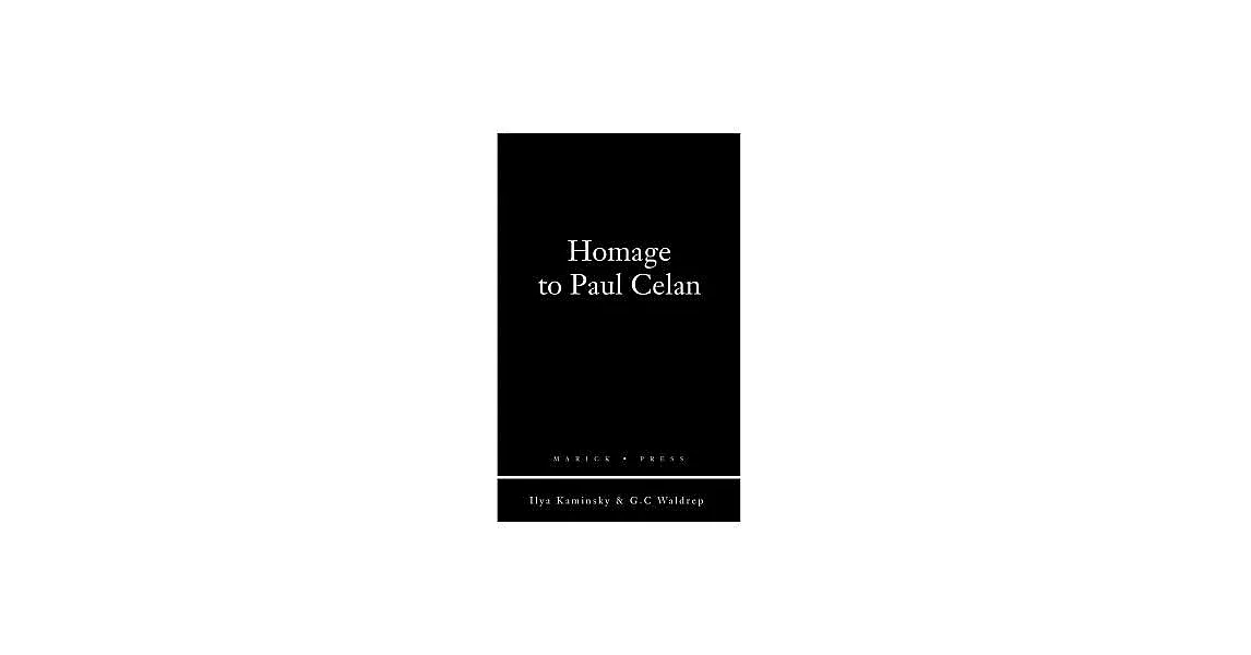 Homage to Paul Celan | 拾書所