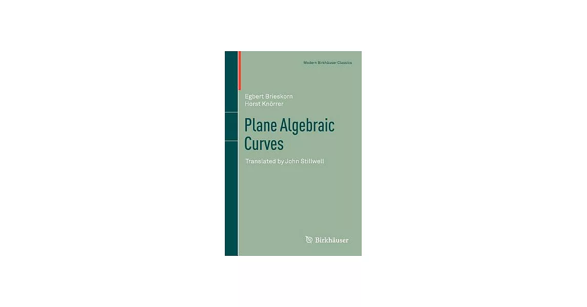 Plane Algebraic Curves: Translated by John Stillwell | 拾書所