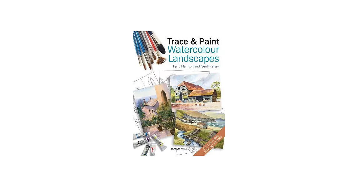 Trace & Paint Watercolour Landscapes | 拾書所