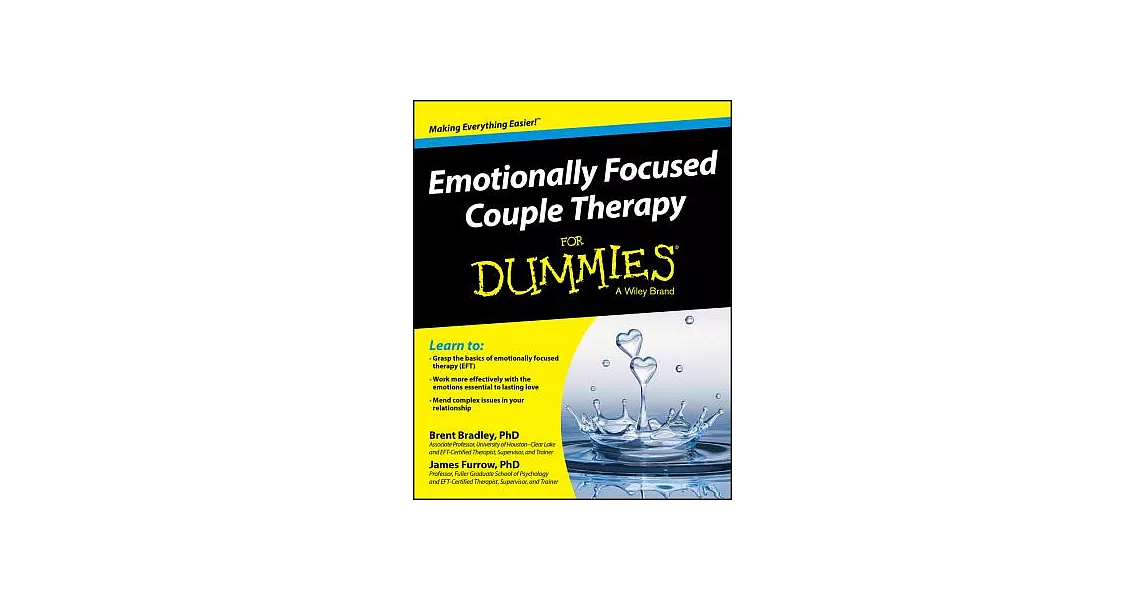 Emotionally Focused Couple Therapy for Dummies | 拾書所