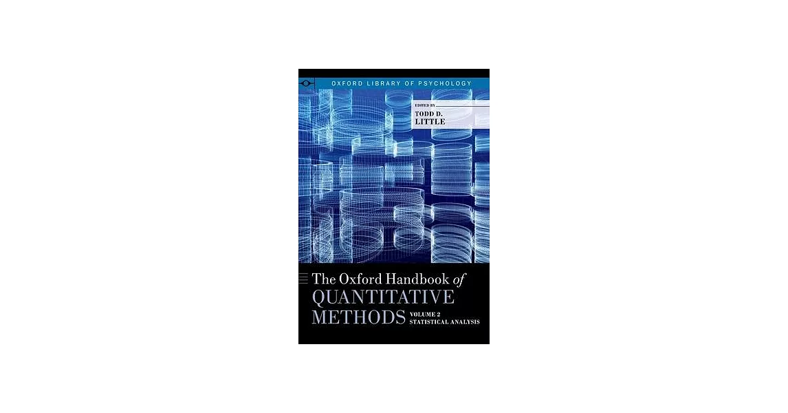 The Oxford Handbook of Quantitative Methods in Psychology: Statistical Analysis | 拾書所