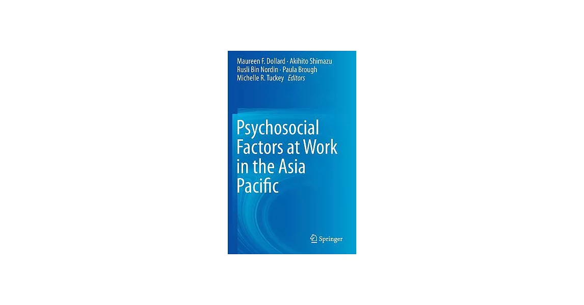 Psychosocial Factors at Work in the Asia Pacific | 拾書所