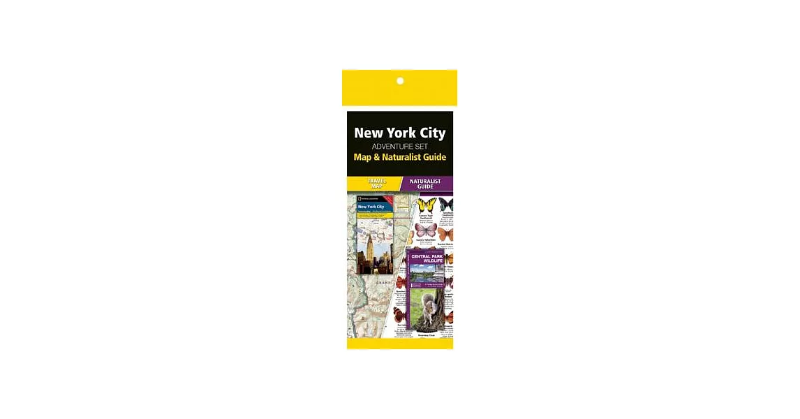 New York City Adventure Set: Map & Naturalist Guide | 拾書所