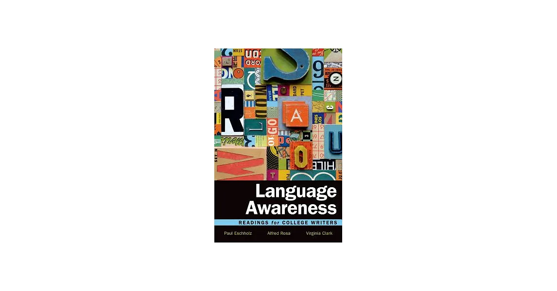 博客來-Language Awareness: Readings for College Writers