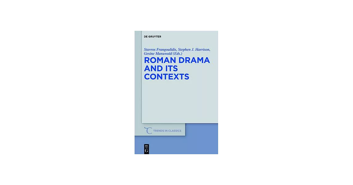 Roman Drama and Its Contexts | 拾書所