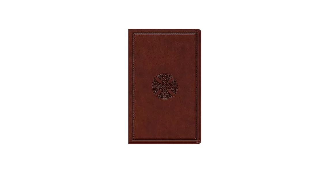 Holy Bible: English Standard Version, Trutone, Brown, Mosaic Cross, Value Thinline | 拾書所