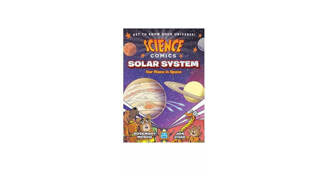 博客來-Science Comics Solar System: Our Place in Space