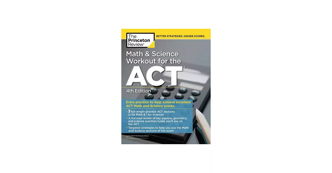 The Princeton Review Math and Science Workout for the ACT | 拾書所