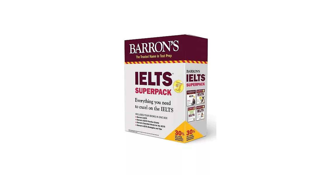 Barron’s Ielts Superpack | 拾書所