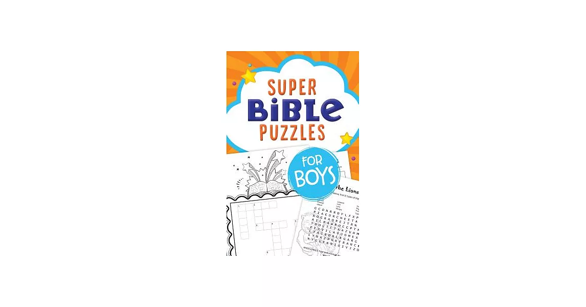 Super Bible Puzzles for Boys | 拾書所