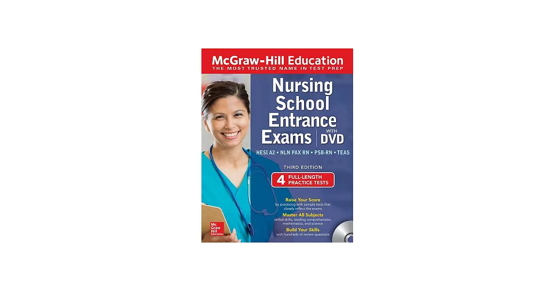 Mcgraw-Hill Education Nursing School Entrance Exams: Hesi A2 - Nln Pax-rn - Psb-rn - Teas | 拾書所